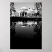 Monticello over water poster (Voorkant)