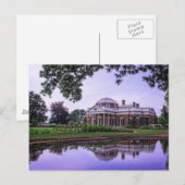 Monticello Reflection Briefkaart (Voorkant / Achterkant)