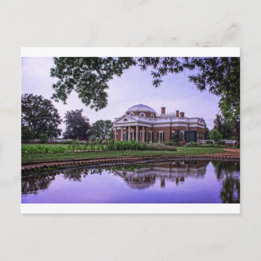 Monticello Reflection Briefkaart (Voorkant)