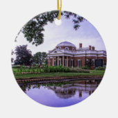 Monticello Reflection Keramisch Ornament (Voorkant)