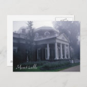 Monticello Thomas Jefferson's thuis Briefkaart (Voorkant / Achterkant)