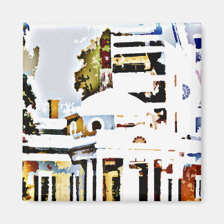 Monticello - Thomas Jefferson's thuis in Virginia Magneet