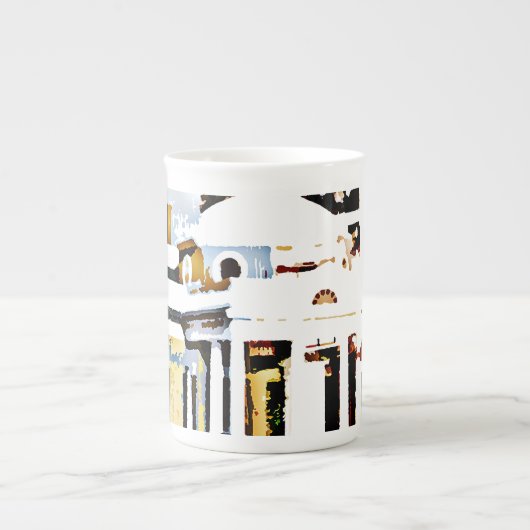 Monticello - Thomas Jefferson's thuis in Virginia Porselein Kop (Voorkant)