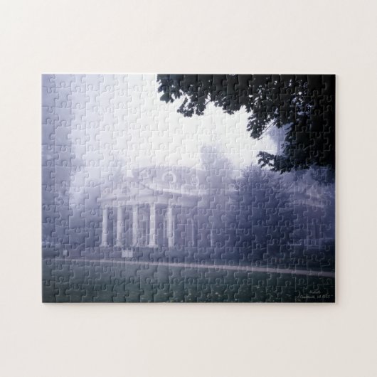 Monticello Thomas Jefferson's thuis Legpuzzel (Horizontaal)