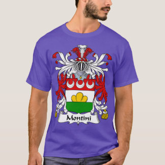 Montini Coat of Arms Family Crest T-shirt