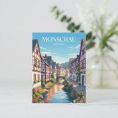 Montjoie Duitsland Briefkaart (Staand voorkant)