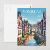 Montjoie Duitsland Briefkaart (Voorkant / Achterkant)