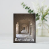 Montjuic Castle, Barcelona Briefkaart (Staand voorkant)