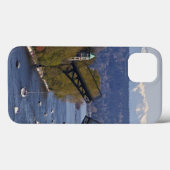 MontLake Bridge en Cascade Mountains Case-Mate iPhone Case (Achterkant (horizontaal))