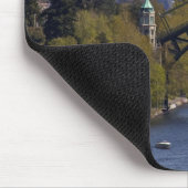 MontLake Bridge en Cascade Mountains Muismat (Hoek)