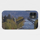 Montlake-brug en Cascadegebergte Case-Mate iPhone Case (Achterkant (horizontaal))