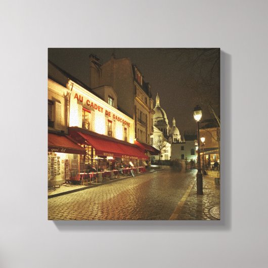 Montmartre 2 canvas afdruk (Voorkant)