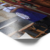 Montmartre Amelie Cafe des 2 Moulins Paris - Foto Afdruk (Hoek)