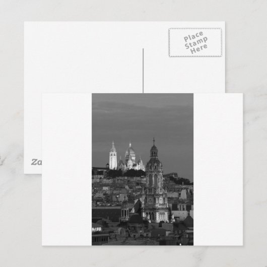 Montmartre Briefkaart (Voorkant / Achterkant)