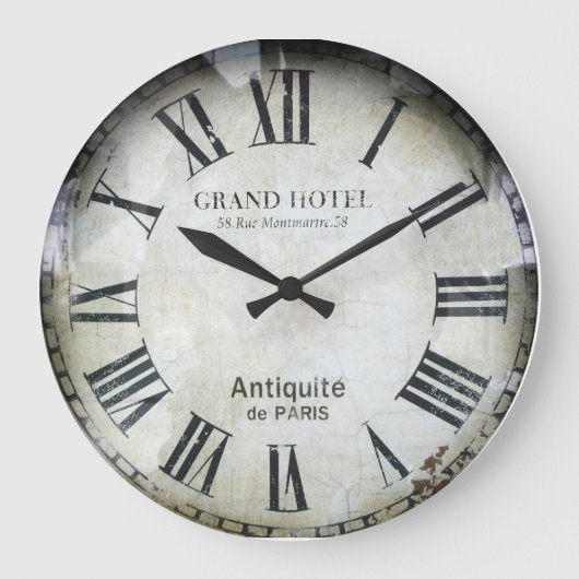 Montmartre Clock Grote Klok (Voorkant)