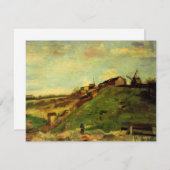 Montmartre: Groeve, de Molens door Vincent van Gog (Voorkant / Achterkant)