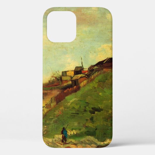 Montmartre: Groeve, de Molens door Vincent van Gog Case-Mate iPhone Case (Achterkant)