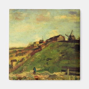 Montmartre: Groeve, de Molens door Vincent van Gog Magneet