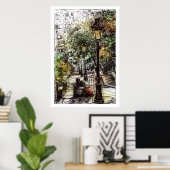 Montmartre II Poster (Thuiskantoor)