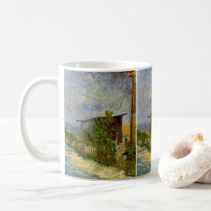 Montmartre-pad en zonnebloemen door Vincent van Go Koffiemok