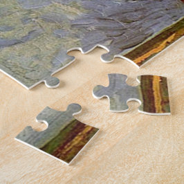 Montmartre-pad met zonnebloemen van Van Gogh. Legpuzzel