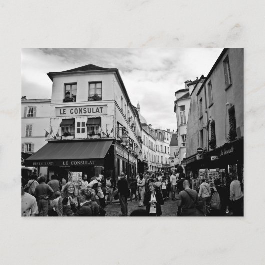 Montmartre, Parijs Briefkaart (Voorkant)