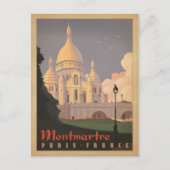 Montmartre - Parijs, Frankrijk Briefkaart (Voorkant)
