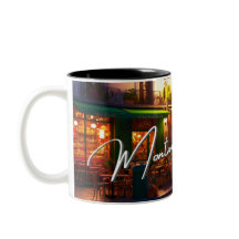 Montmartre, Parijs Tweetonige Mok