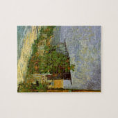 Montmartre Path en zonnebloemen door Vincent van G Legpuzzel (Horizontaal)