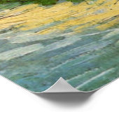 Montmartre Path en zonnebloemen door Vincent van G Poster (Hoek)