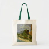 Montmartre Path en zonnebloemen door Vincent van G Tote Bag (Voorkant)