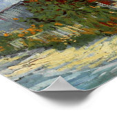 Montmartre Path met zonnebloemen Van Gogh Fine Art Poster (Hoek)