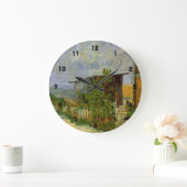 Montmartre Path met zonnebloemen van Van Gogh. Grote Klok (Huis)