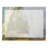 Montmartre Path met zonnebloemen van Van Gogh. Notitieblok (Voorkant)