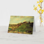 Montmartre: Quarry, de Mills van Vincent van Gogh Kaart (Gele Bloem)