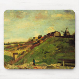 Montmartre: Quarry, de Mills van Vincent van Gogh Muismat