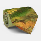 Montmartre: Quarry, de Mills van Vincent van Gogh Stropdas (Opgerold)