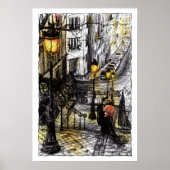 Montmartre VIII Poster (Voorkant)