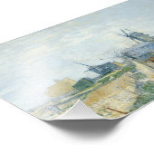 Montmartre: windmolens en toewijzing foto afdruk (Hoek)