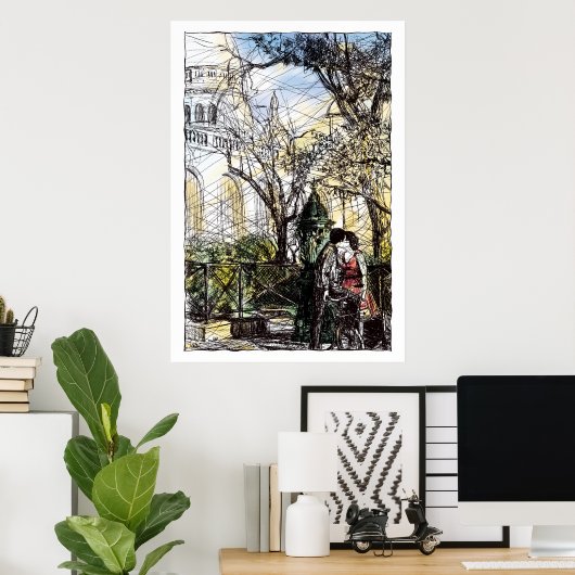 Montmartre X Poster (Thuiskantoor)