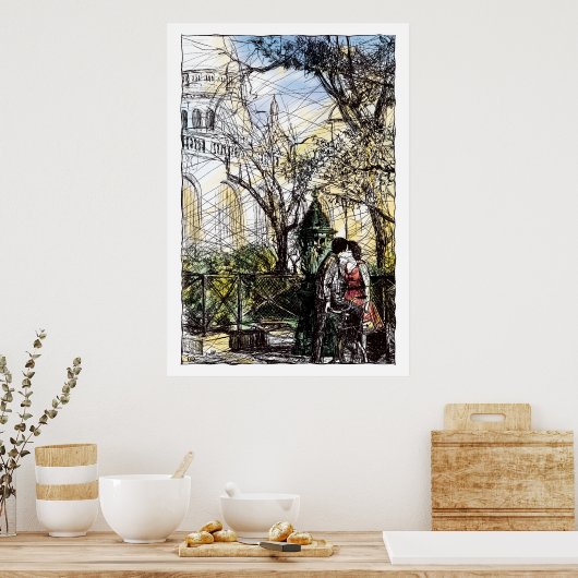 Montmartre X Poster (Keuken)
