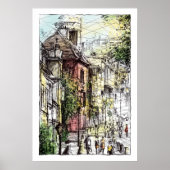 Montmartre XV Poster (Voorkant)