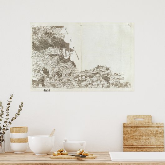 Montmedy, Longwy, Bouillon Poster (Keuken)