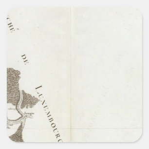 Montmedy, Longwy, Bouillon Vierkante Sticker