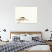 Montmelian Canvas Afdruk (Insitu (Slaapkamer))