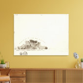 Montmelian Canvas Afdruk (Insitu (Woonkamer))