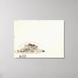 Montmelian Canvas Afdruk