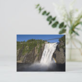 Montmorency Herfsten bij Quebec City. Briefkaart (Staand voorkant)