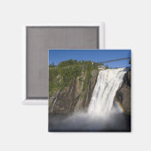 Montmorency Herfsten bij Quebec City. Magneet (Voorkant / Achterkant)