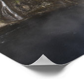 Montmorency Herfsten bij Quebec City. Poster (Hoek)